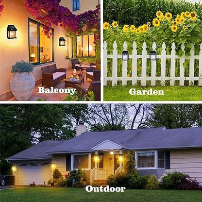 Solar Motion Sensor Wall Light With IP65 Waterproof